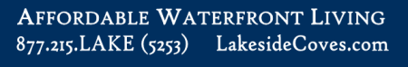 Affordable waterfront banner