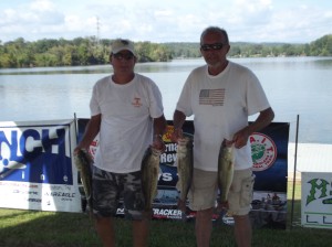 1st and LM Lunker - Dan Zerick (left) Cliff Rowland (right)